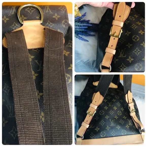 "SOLD"🎁Louis Vuitton Monogram Montsouris GM Backpack 🎈 - Picture 10 of 16